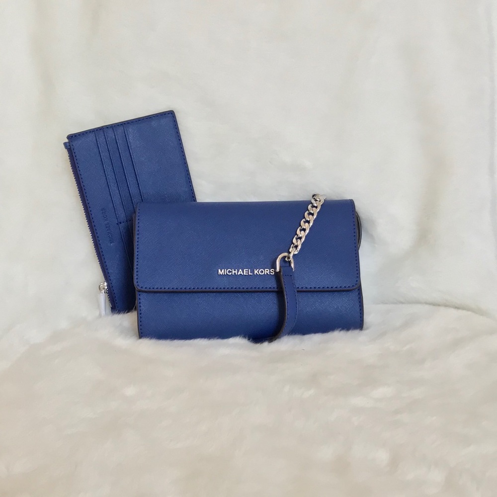 Michael Kors Jet Set Travel 3in1 WRS clutch - Picture 3 of 5